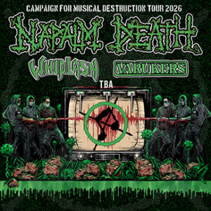 Napalm Death im Gruenspan