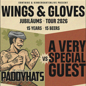 Tourposter der Band: O'Reillys and the Paddyhats